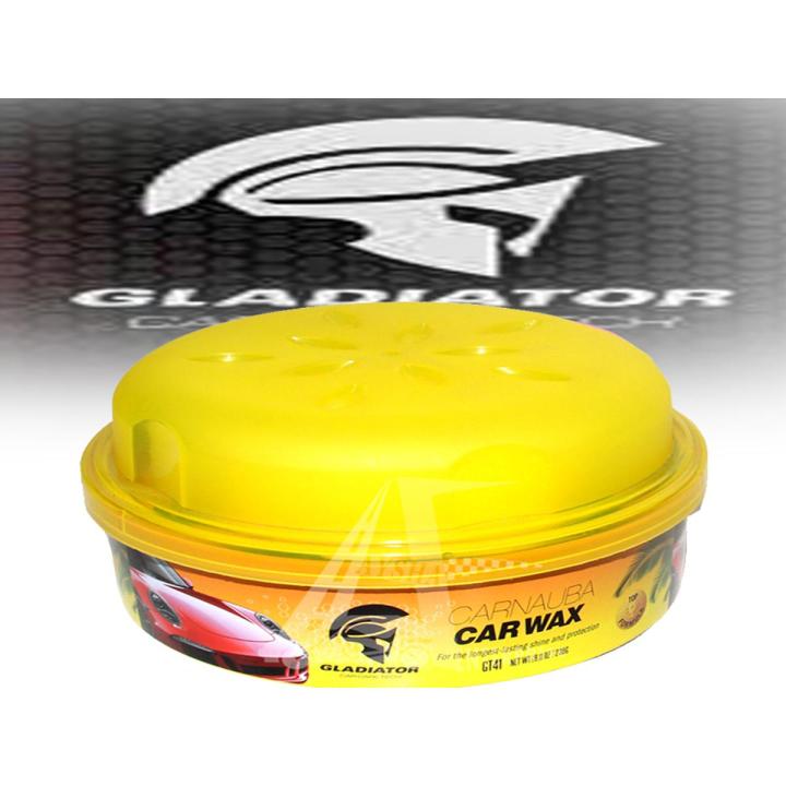 CAR WAX and POLISH  GLADIATOR    GT41-230 gm