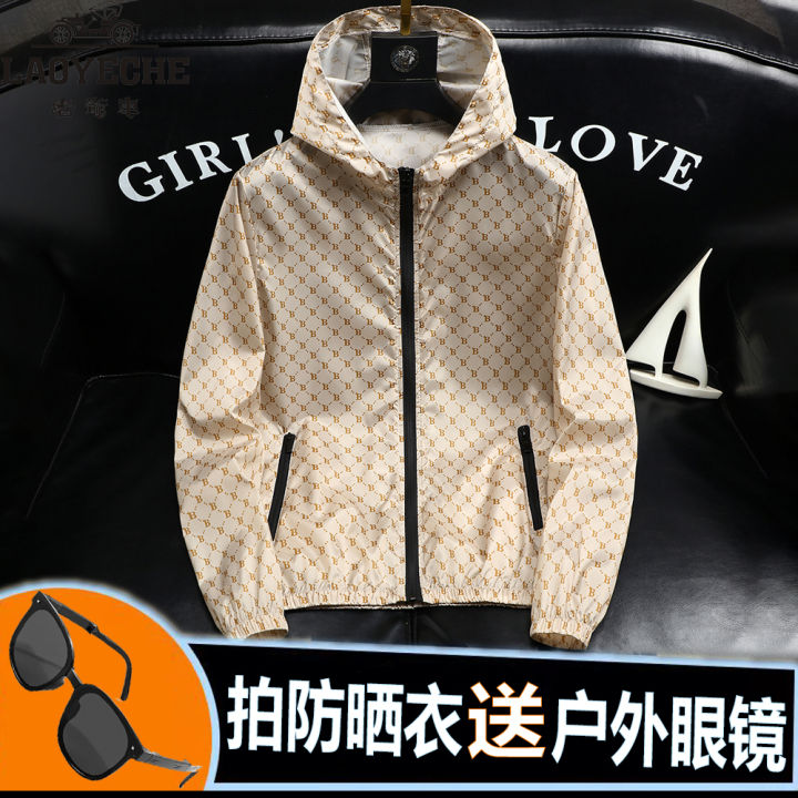 LAOYECHE/Classic%20Car%20Sun%20Protection%20Clothing%20Summer%20Ultra-Thin%20Men's%20Korean%20Style%20Trendy%20Printing%20Casual%20Hooded%20All-Matching%20Jacket%20-%20Image%204