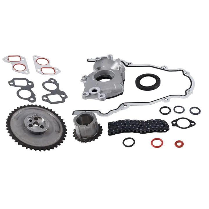 High Volume Oil Pump Change Gaskets Timing Chain Kit Replacement Accessories for 5.3L 6.0L 12576407, 12556582, 12678151, TS33210, TCS45993