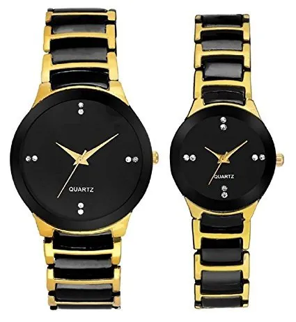 Couple%20Gold%20&%20Black%20Watch%20With%20Box%20Metal%20Chain%20-%20Watch%20-%20Image%204