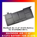 Laptop battery For MacBook Air 11" A1375 Battery for A1370 (Late 2010) 7.3V 35Wh 020-6920-B Battery.