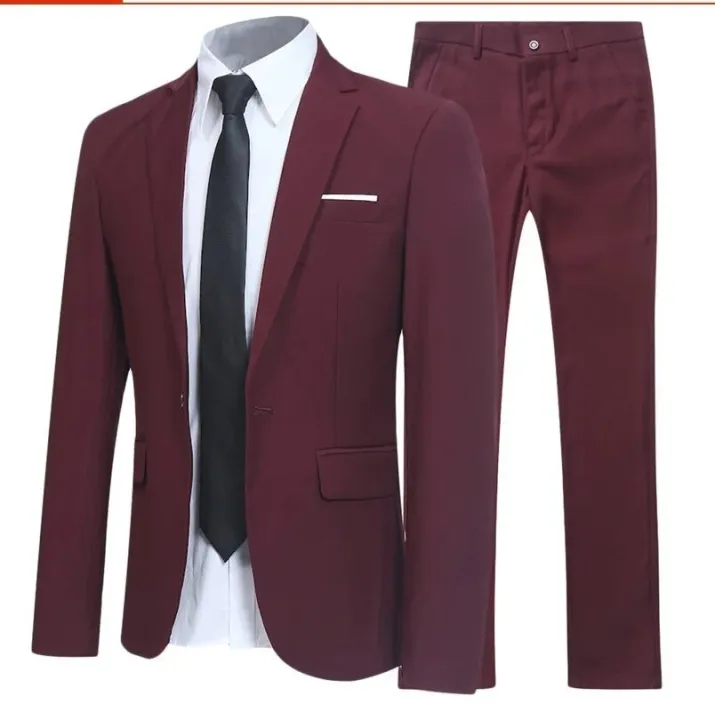 Men's%20British%20Style%20Elegant%20Blazers%202%20Pieces%20Sets%20Business%20Shirt%20Pants%20Jacket%20Coat%203%20Suits%20Formal%20Dress%20Wedding%20Luxury%20Suit%20-%20Image%202