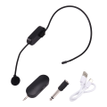 Handheld 2.4G Wireless Microphone -Mounted Microphone Volume Amplifier Teaching Loudspeaker for Voice Teaching.
