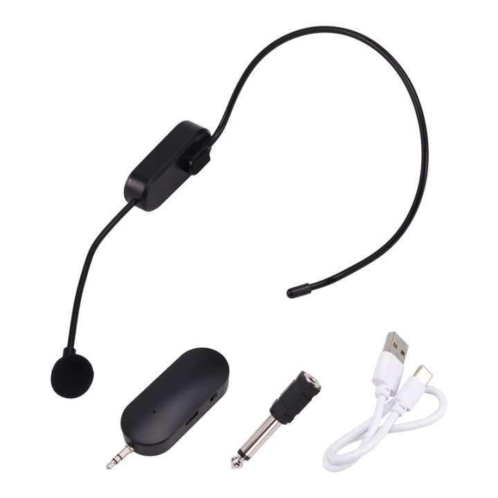 Handheld 2.4G Wireless Microphone -Mounted Microphone Volume Amplifier Teaching Loudspeaker for Voice Teaching