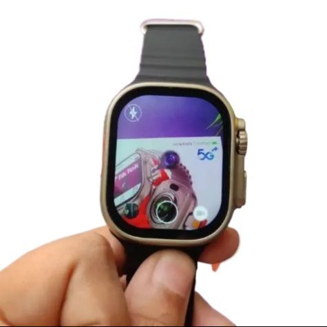Ximax XIA07 Dual Camera 5G Sim Supported 1GB ROM 16GB 5G Android Smart Watch 2.08 inch Waterdrop Display Calling Feature Google Playstore, Youtube Facebook Messenger Tiktok IMO Wifi Android 9 1000mAh Battery SmartwatchSl-2691