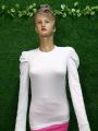 Full body full sleeve crop top blouse for womens and girls..