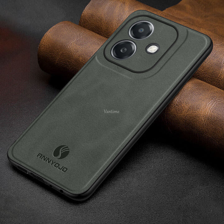 Vantime%20for%20OPPO%20A3%20A3x%204G%205G%20Case%20Modern%20PU%20Leather%20Matte%20Hard%20Back%20Case%20Compatible%20with%20Magnetic%20Holder%20-%20Image%206