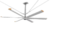 HVLS Mega Ceiling Fan. 