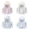 Summer Children Sun Protection Clothing Baby Outdoor Breathable Light Thin Coat Boys Girls Skin Jacket Kids Clothing Tide. 
