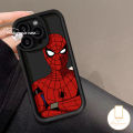 MissConnie Couples Cool Spider-Man Phone Case Compatible For IPhone 11 15 14 13 12 Pro Max XR 7Plus X 7 6 15 8 6S Plus XS MAX SE 2020 Angel Eyes Shockproof Soft Trend Brand Anime Marvel Case.