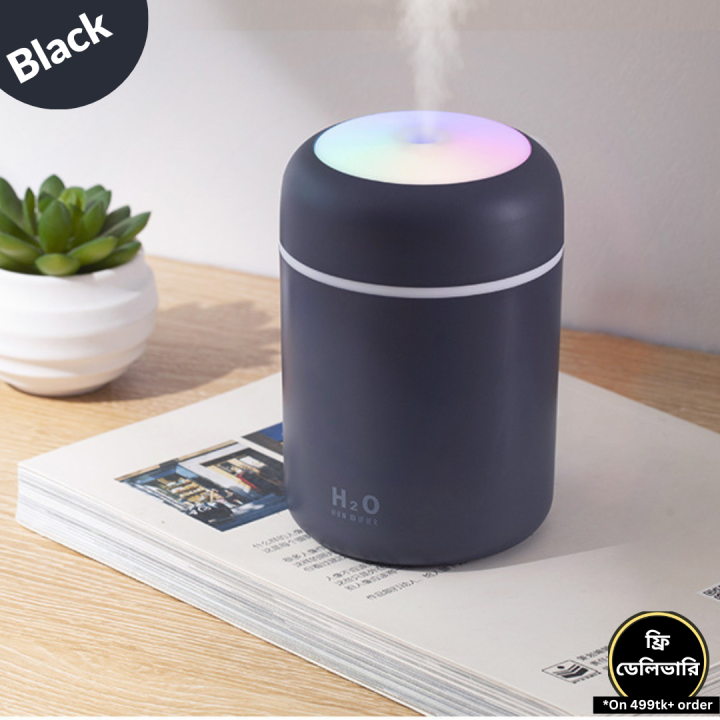 Usb%20Operated%20Mist%20Maker%20Humidifier%20Aromatherapy%20Diffuser%20300%20ml%20large%20tank%20with%20double%20lighting%20-%20Image%203