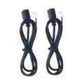 2pcst 4Pin+6Pin Connector USB cable for Car Radio Stereo 1M USB Cable USB Adapter.