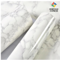 Elegant Marble Pattern PVC Wall Sticker for Home Decor, Peel & Stick Marble Effect Decal for Kitchen Cabinets, 10m Roll or 66sqf Roll. 