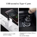 2 PACK Type-C female to USB male OTG adapter PD fast charge data cable to USB supports super fast charge NEW. 