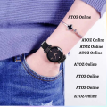 Magnetic Watch for Girls - Black. 