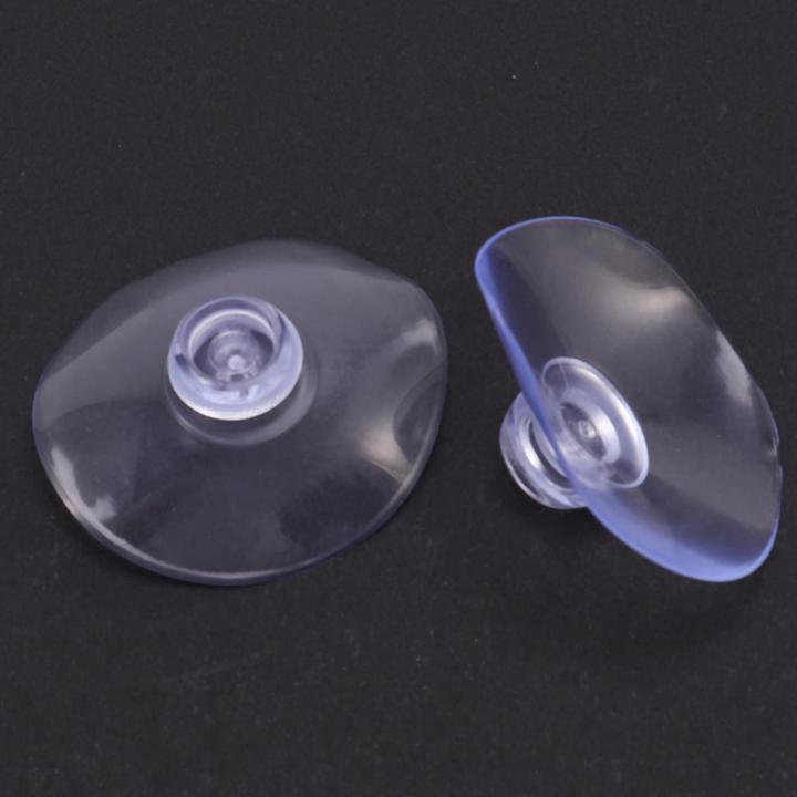 100Pcs 40Mm Clear Suction Cup Sucker Mushroom Head Suction Cup Suction