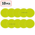 10 pcs x 5cm Round Reflective Sticker Car Bumper Safety Reflective Stickers. 