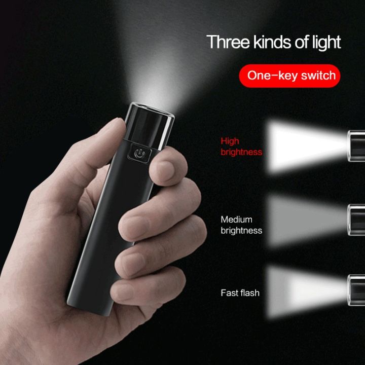 (New)UB%20rechargable%20mini%20flahlight%20uper%20bright%203%20level-dimming%20XPe%20torch%20waterproof%20portable%20for%20camping%20cycling%20night%20lighting%20-%20Image%208