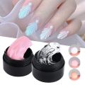 15/5ml Non Stick Hand Extension Gel Solid Nail Gel Polish Carving Flower Nail Art Shaping Gel Varnish Easy To Use Manicure Tools. 
