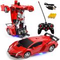 2 in 1 Deformation Transform RC Robot Car Toy for Kids - Assorted.
