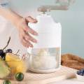 Manual Ice Crusher Mini Hand Crank Ice Crusher for Outdoor.