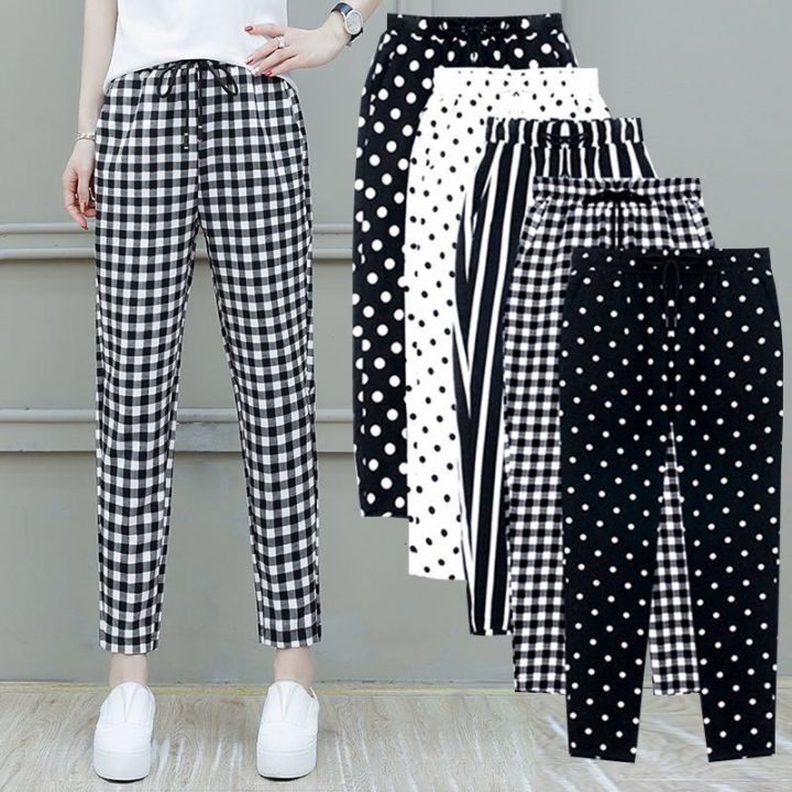 Women%20Pants%20Spring%20And%20Summer%20High-Waisted%20Trousers%20Women's%20Loose%20Seventh%20Ninth%20Casual%20Pantalones%20De%20Mujer%20-%20Image%204