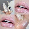 Diamond Glitter Mirror Pearl Gloss Lip Gloss Long-lasting Moisturizing Plumping Gloss Lip Tint Oil Water Light Liquid Lipsticks. 