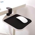 Adjustable Mouse Platform Clamp On Under Desk Mouse Extender Tray 360 Rotatable Computer Mouse Pad. 