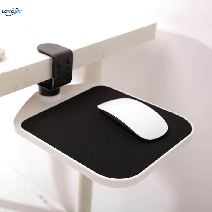 Adjustable%20Mouse%20Platform%20Clamp%20On%20Under%20Desk%20Mouse%20Extender%20Tray%20360%20Rotatable%20Computer%20Mouse%20Pad%20-%20Image%202