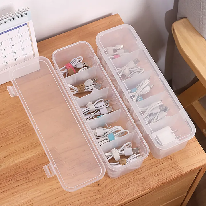 See-Through%20Charge%20Cable%20Organizer%20Box%20Data%20Cable%20Management%20Box%20USB%20Storage%20Box%20Small%20Desk%20Accessories%20Organizer%20and%20Storage%20Fayshow%20-%20Image%205