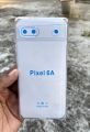 For Google Pixel 6A shockproof Transparent liquid Cristal clear long time useable soft premium protective back cover. 