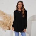 Maternity Clothes Long Sleeve Blouse T-Shirts Tees Spring Autumn New Casual Female Women Solid O-Neck Blouse Shirts Pullover Top. 