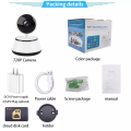 IP Camera V380 HD WiFi IP Camera Robotic 360 Degree Rotation Wireless CCTV Camera Mini CC Camera 360 Camera.