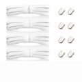 Elastic Laces Sneakers No Tie Shoe laces 6mm Bold elastic Shoelaces without ties Kids Adult Flat Shoelace Rubber Bands for Shoes. 