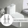 Plastic Toilet Lid Hinge Repair Bolts Toilet Cover Fixing Screw Quick Remove Plastic Rubber Expansion Screw.