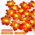 Maple Leaf Fairy Lights /Autumn Leaves Fairy Sparkling String Lights 20Led.