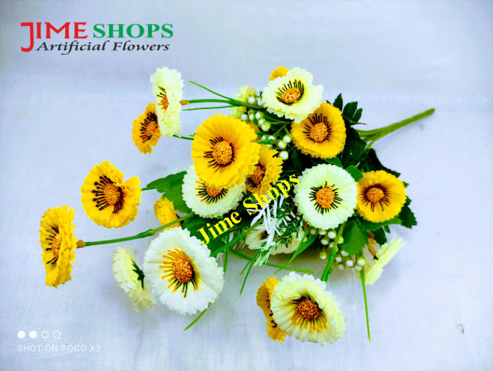 Artificial%20Flower%201%20Stick%2014Inc%20Long,%20Mini%20Flower%20Stick%20-%20Home%20Decoration%20Item%20-%20Image%203