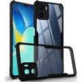 For Vivo Y15S / Vivo Y15A Shockproof Bumper Transparent Phone Case For vivo y15s Back Cover - Phone Back Cover (Back Case Cover For Smartphone).
