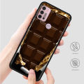 Wonka Ticket Gold Chocolate Case For Motorola G30 G50 G60 One Fusion+ G9 Plus G8 Power Lite E6s Edge 20 Lite Phone Cover Shell.