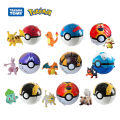 New Pokemon Pokeball Anime Action Figurse Pikachu Squirtle Pocket Monster Variant Pokémon Game Elf Ball Model Toys Kids Gift. 