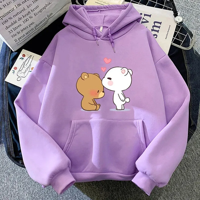 Bubu Dudu Hoodies Women Funny Pattern Harajuku Tracksuit Female