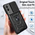 MobiCase S1 For Oneplus Nord CE 4 Back Cover Slide Camera Kickstand Anti Fall Shockproof Magnetic Bracket Protection Phone Cover Oneplus Nord CE4 Back Cover Nord CE4 5G CE 4 5G Phone Case Phone Cover Black.