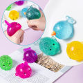 MoupBoi Gold-Dust Spongy Squishy Mochi Fidget Toys Kawaii Animal Stress Ball Cute Fun Soft Sensory Antistress Squeeze Toys For Children. 