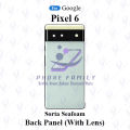 For Google Pixel 6 Back Panel/Backshell/ Casing + Camera Lens  With Logo-All Colors Available. 