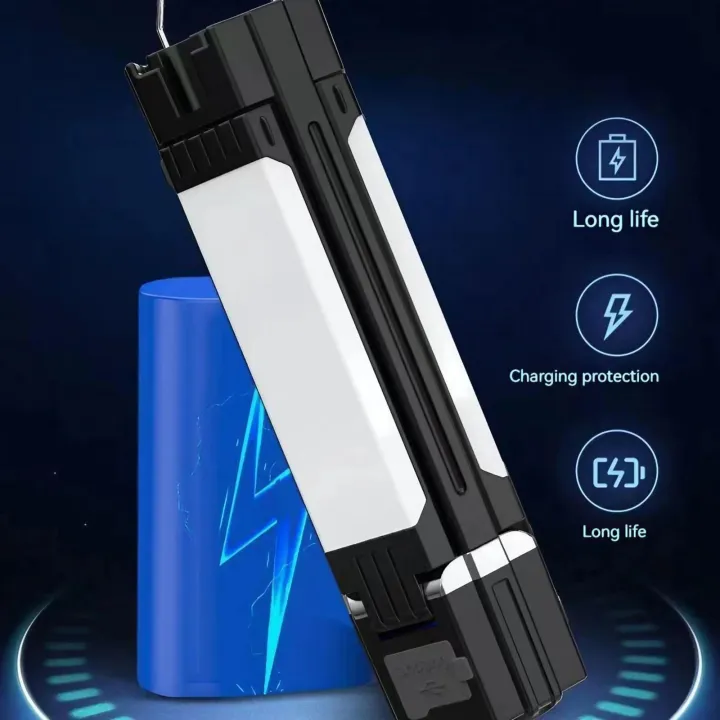 Qiunery%20Camping%20Lights%20Waterproof%20Tent%20Lights%20Portable%20Fishing%20Hiking%20Emergency%20Lighting%20Lantern%20LED%20Lantern%20Flashlight%20With%203000mAh%20Battery%20Rechargeable%20Flashlight%20-%20Image%207