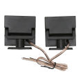 Dome Tweeters, 4 Ohm Universal Vehicle Speaker High Sensitivity High Efficiency for Car Audio Systems. 