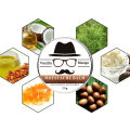30G Gift Natural Beard Oil Conditioner Balm for Beard Growth and Organic Moustache Wax for Beard Styling. 