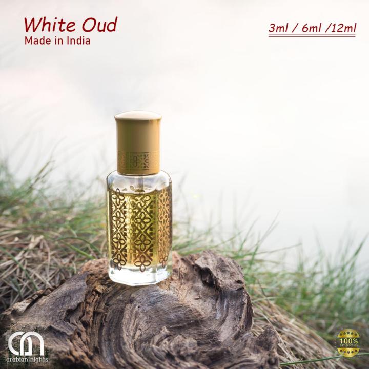 White Oud Attar For Men ( 3Ml-6Ml-12Ml) - Ator premium quality