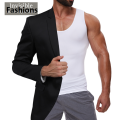 Fashions Mens Slimming Body Shaper Compression Tank Top Undershirt Shapewear Flat Belly Fitness Workout Shirts Abdomen Slim Vest. 