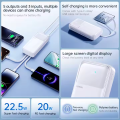 Remax FCP-2 (22.5W) Fast Charging External Battery Portable Charger 20000mAh PowerBank with Cable.